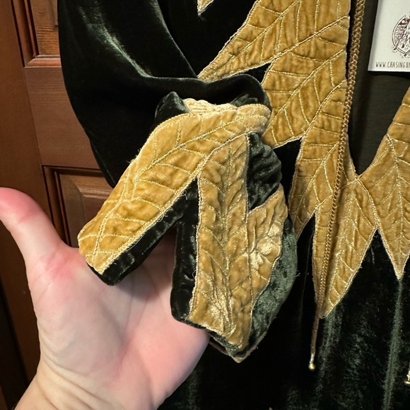 ❌Do not buy❌ For Jess❌  HTF Chasing Unicorns Green Aquarius Velvet Tunic - Picture 5 of 10